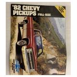 40+ 1982 Chevy Pickups Dealer Brochures