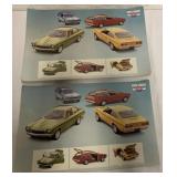 80+ 1973 Chevrolet Vega 11" X 17" Sheets