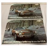 60+ 1972 Chevrolet Camaro 11" X 17" Sheets