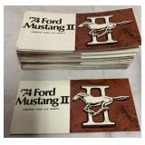 100+ 1974 Ford Mustang II Brochures