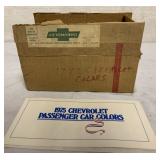 140+ 1975 Chevrolet Car Color Brochures