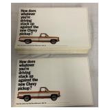 40+ 1973 Chevy Pick Up Brochures