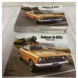 90+ 1974 Datsun B-210 Brochures