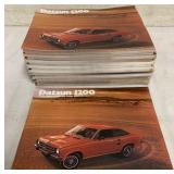 90+ 1973 Datsun 1200 Brochures