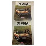 30+ 1974Chevrolet Vega Brochures