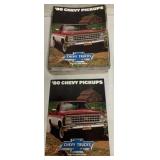 60+ 1980 Chevy Pick Ups Brochures