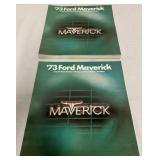 20+ 1973 Ford Maverick Brochures