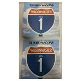 25+ 1973 Ford Wagons Brochures