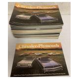 40+ 1973 Chrysler-Plymouth brochures