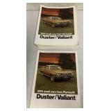 20+ 1975 Plymouth Duster/Valiant brochures