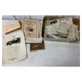 Lg lot of Automobile Newspaper Clippings