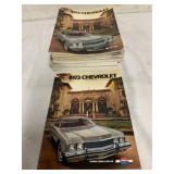 50+ 1973 Chevrolet Brochures