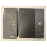 1996 & 1997 Lexus Color Sample Books
