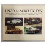 50+ 1975 Lincoln-Mercury Dealer Brochures