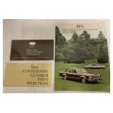 20+ 1975 Mercury Dealer Brochures