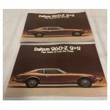 15+ 1974 Datsun 260-Z 2+2 Brochures
