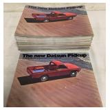 80+ 1973 The New Datsun Pickup Brochures