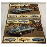 60+ 1973 Chevrolet Chevelle 11" X 17" Sheets