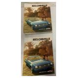 40+ 1973 Chevy Chevelle Brochures