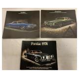 20+ 1974 Pontiac Brochures