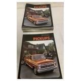 15+ 1974 Ford Pickup brochures