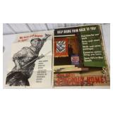 lot of 2 1943 War Posters