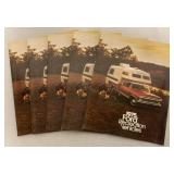 5 1975 Ford Recreational Vehicles brochures