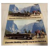 40+ 1972 Chevrolet Caprice 11" X 17" Sheets