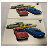 50+ 1972 Chevrolet Vega 11" X 17" Sheets