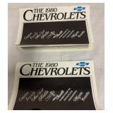 20+ 1980 Chevrolet Brochures