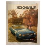 30+ 1973 Chevrolet Chevelle Dealer Brochures