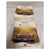 40+ 1975 Chevy Monte Carlo Brochures
