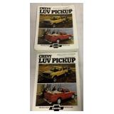 50+ 1974 Chevy Luv Pick Up Brochures