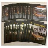 30+ 1974 Ford Pickups & Ranchero brochures