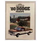 40+ 1980 Dodge Pickup Dealer Brochures