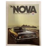 40+ 1974 Chevrolet Nova Dealer Brochures