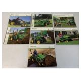 (7) John Deere Tractors/Mowers Brochures