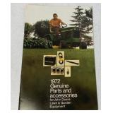 1972 John Deere Parts & Accessories Brochure