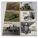 6 John Deere Tractor/Cutters/others Brochures