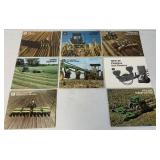 8 John Deere Planters/Plows/others Brochures