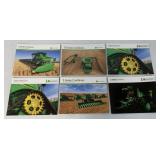 6 John Deere Combines/Harvesting Brochures