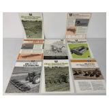 8 Oliver Plows/Hoes/Mower/others Brochures