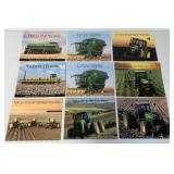 9 John Deere Tractor/Seeders/others Brochures