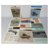 8 Oliver Harrows/Plow/Planter/others Brochures