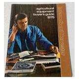 1975 International Agricultural Equip. Guide