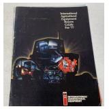 1977 International Agricultural Equip. Guide