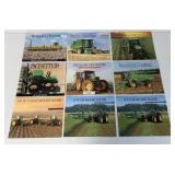 9 John Deere Tractor/Planter/Combine Brochures