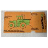 Steiger 4WD Checklist Advertisement Card