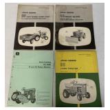 4 John Deere Vintage Parts/Operator