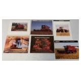 6 Case IH Combines/Tractors Brochures